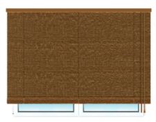 Деревянные горизонтальные жалюзи 25 мм 67 клён Деревянные горизонтальные жалюзи 25 мм 67 клён цена. Купить в «Мастерская Жалюзи»